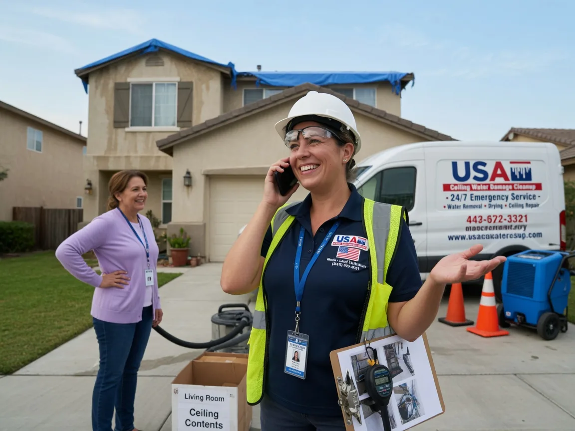 Ceiling Water Damage Restoration Greenfield, OH FAQs
